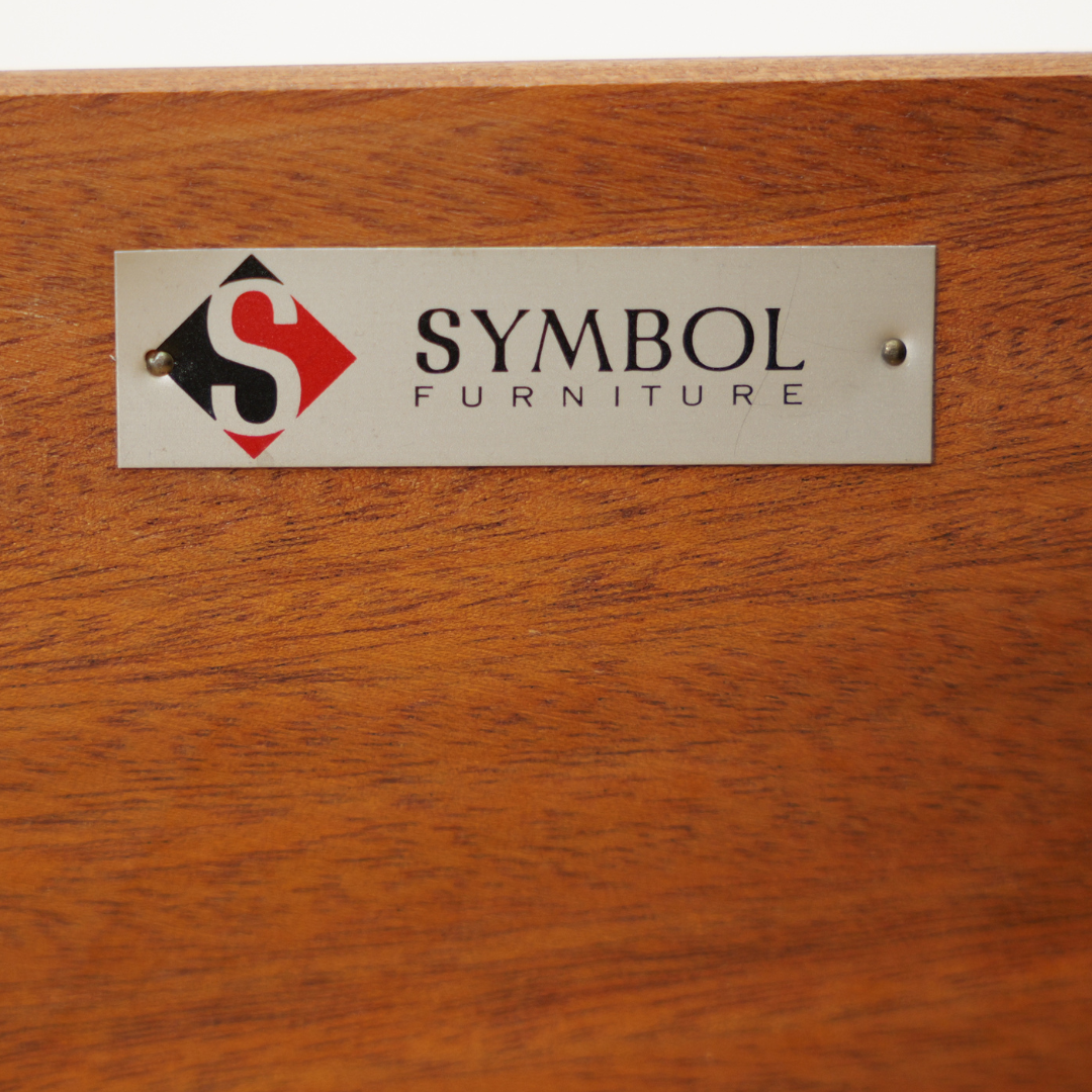 Pair of Mid Century Nightstands by Symbol Furniture