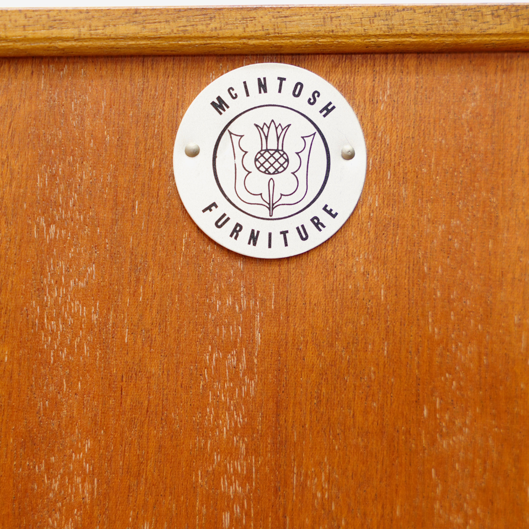 MID CENTURY ROSEWOOD CREDENZA BY MCINTOSH