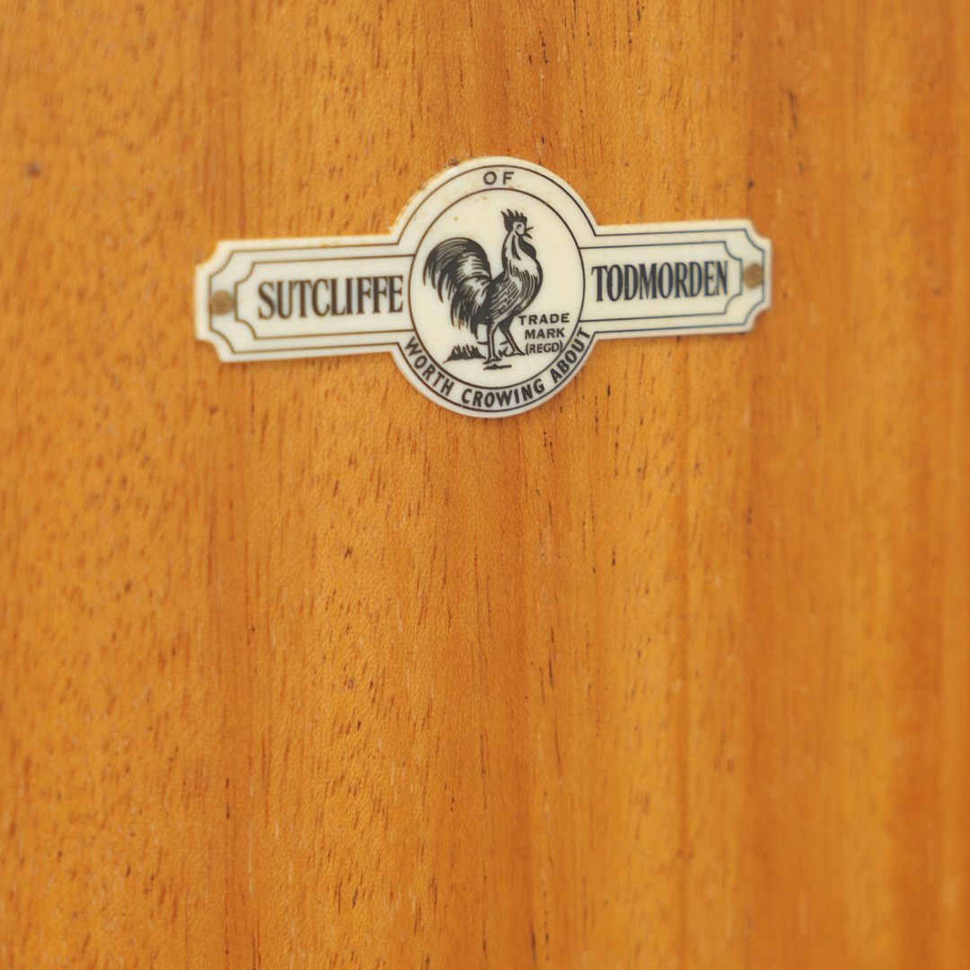 MID CENTURY CHINA ENTRYWAY CABINET BY SUTCLIFFE OF TODMORDEN