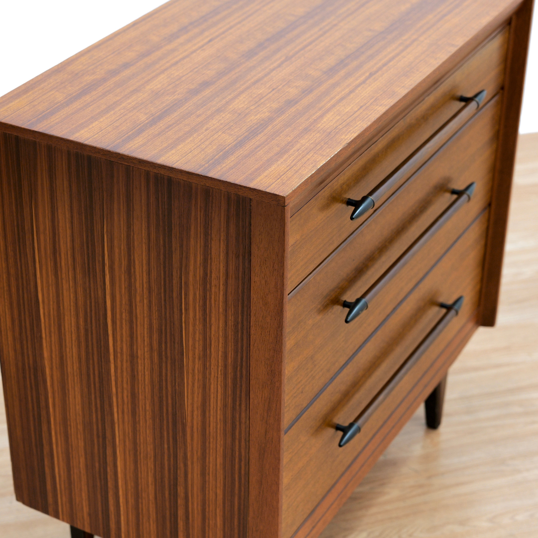 SMALL MID CENTURY DRESSER NIGHTSTAND BY LEBUS FURNITURE