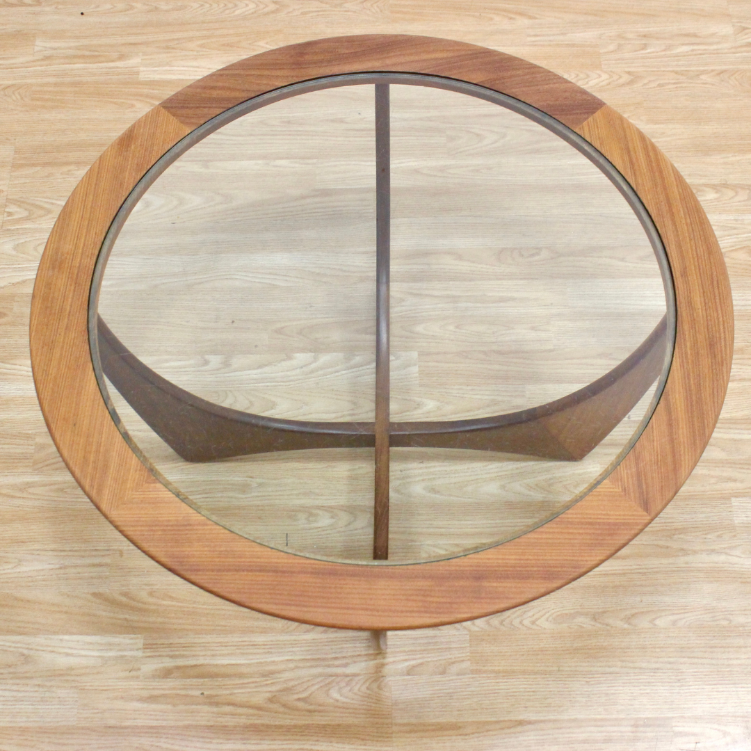 MID CENTURY TEAK ASTRO COFFEE TABLE BY G PLAN