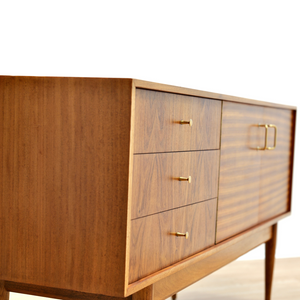 MID CENTURY CREDENZA  BY UNIFLEX FURNITURE