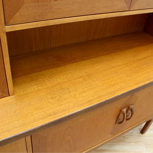 MID CENTURY TEAK CREDENZA BUFFET BY G PLAN