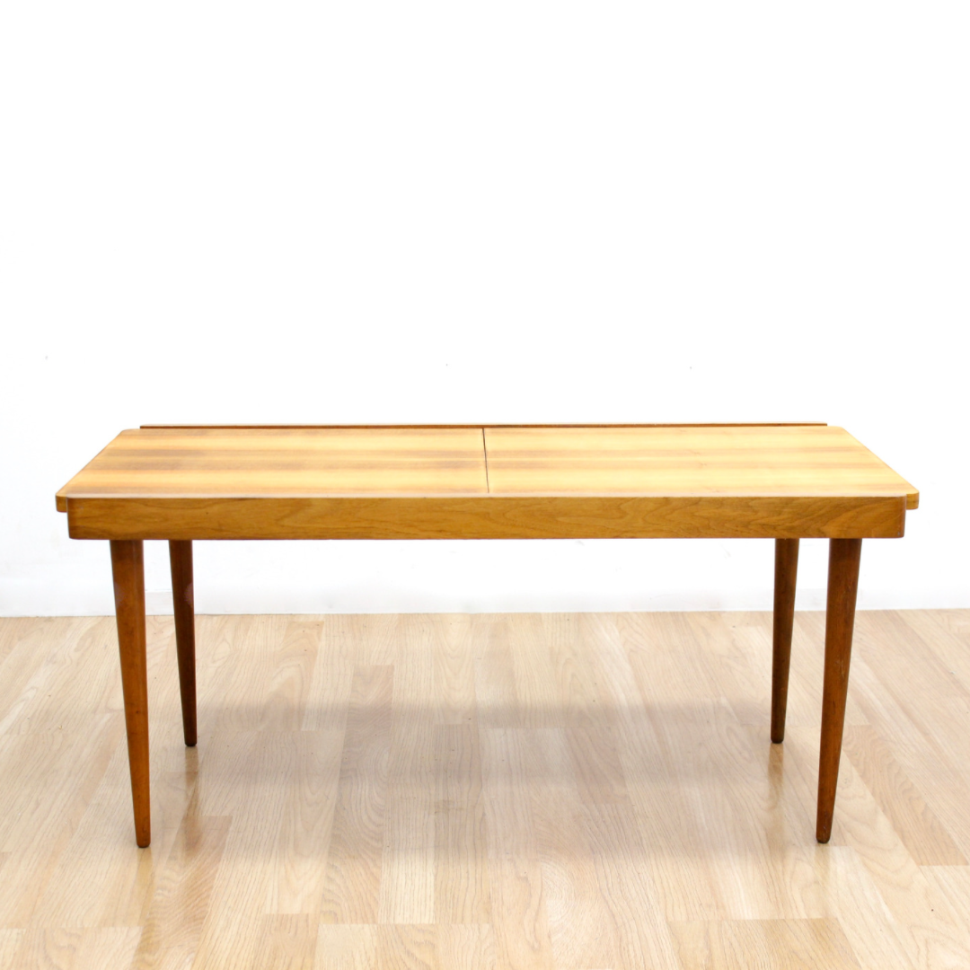 MID CENTURY DANISH EXTENDING COFFEE TABLE