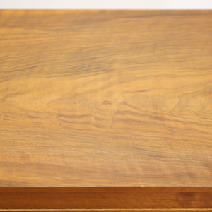 LOW MID CENTURY FOUR DRAWER CONSOLE DRESSER
