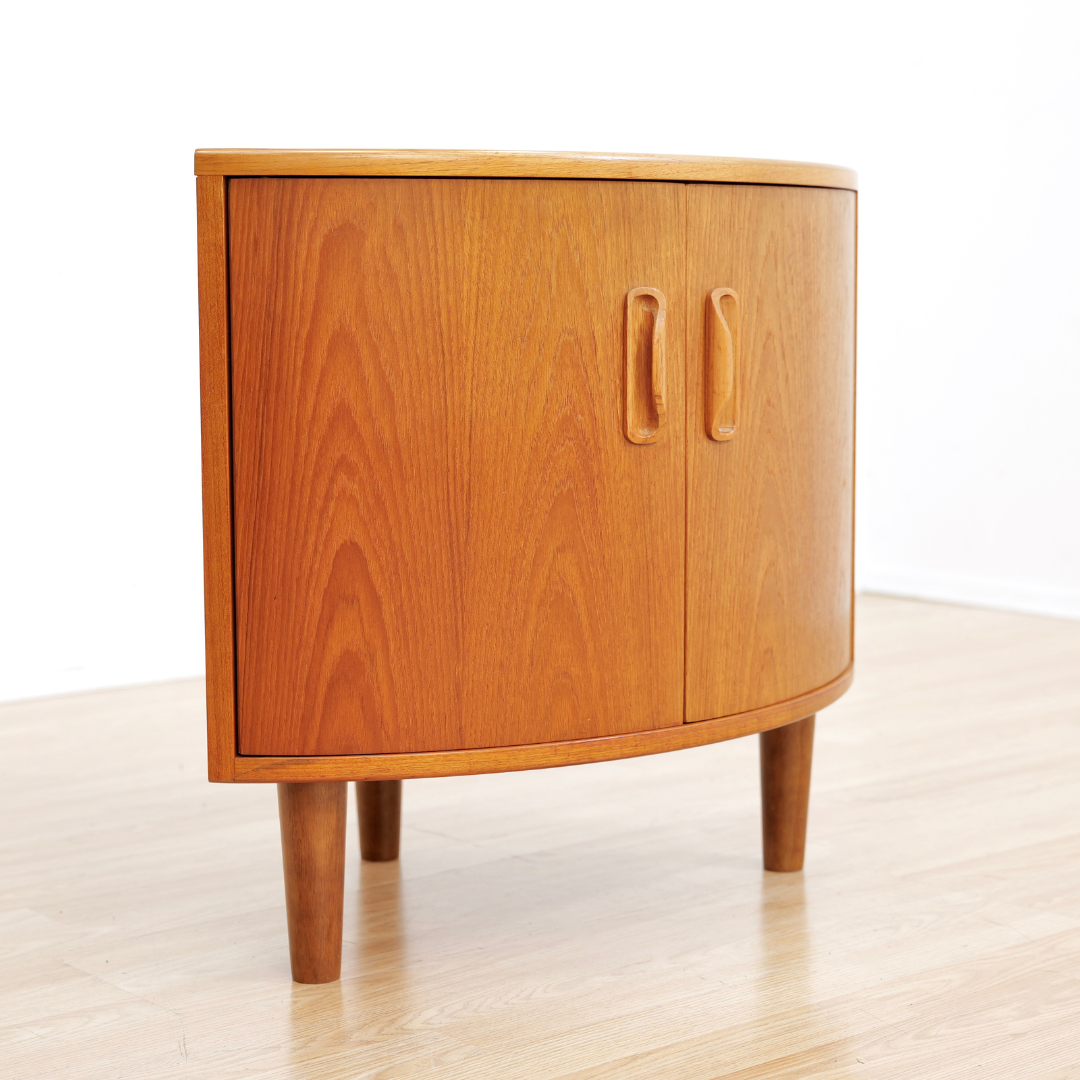 Pair of Teak Corner Cabinet Nightstands by G Plan