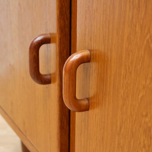 PAIR OF DANISH MODERN TEAK NIGHTSTANDS