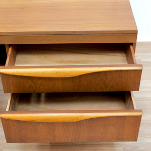 MID CENTURY TEAK VANITY BY AUSTINSUITE FURNITURE