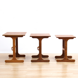 MID CENTURY NESTING TABLES BY G PLAN