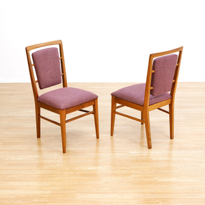 SET OF SIX MID CENTURY DINING CHAIRS BY ALFRED COX