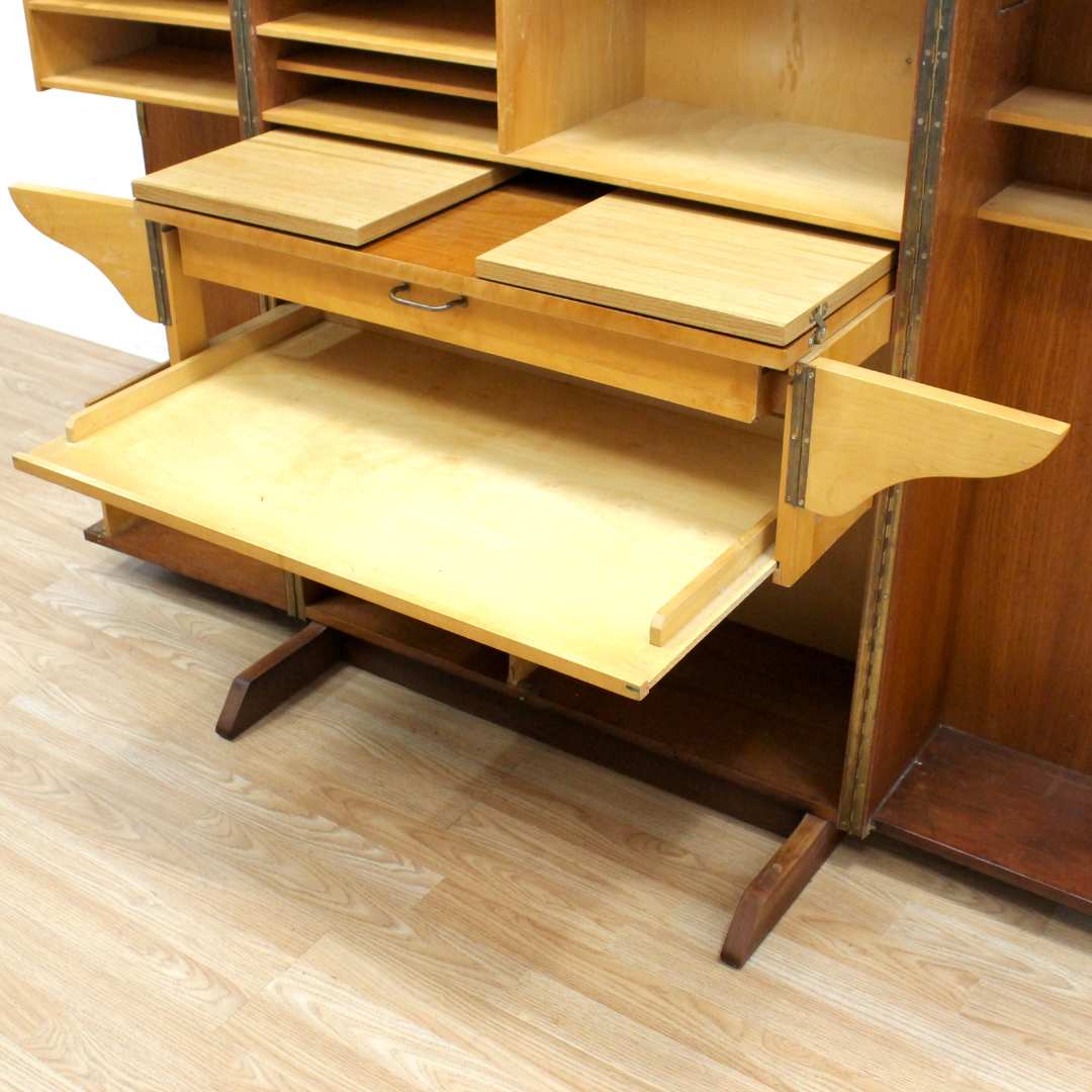 MID CENTURY MAGIC BOX HOME OFFICE DESK BY MUMENTHALER & MEIER