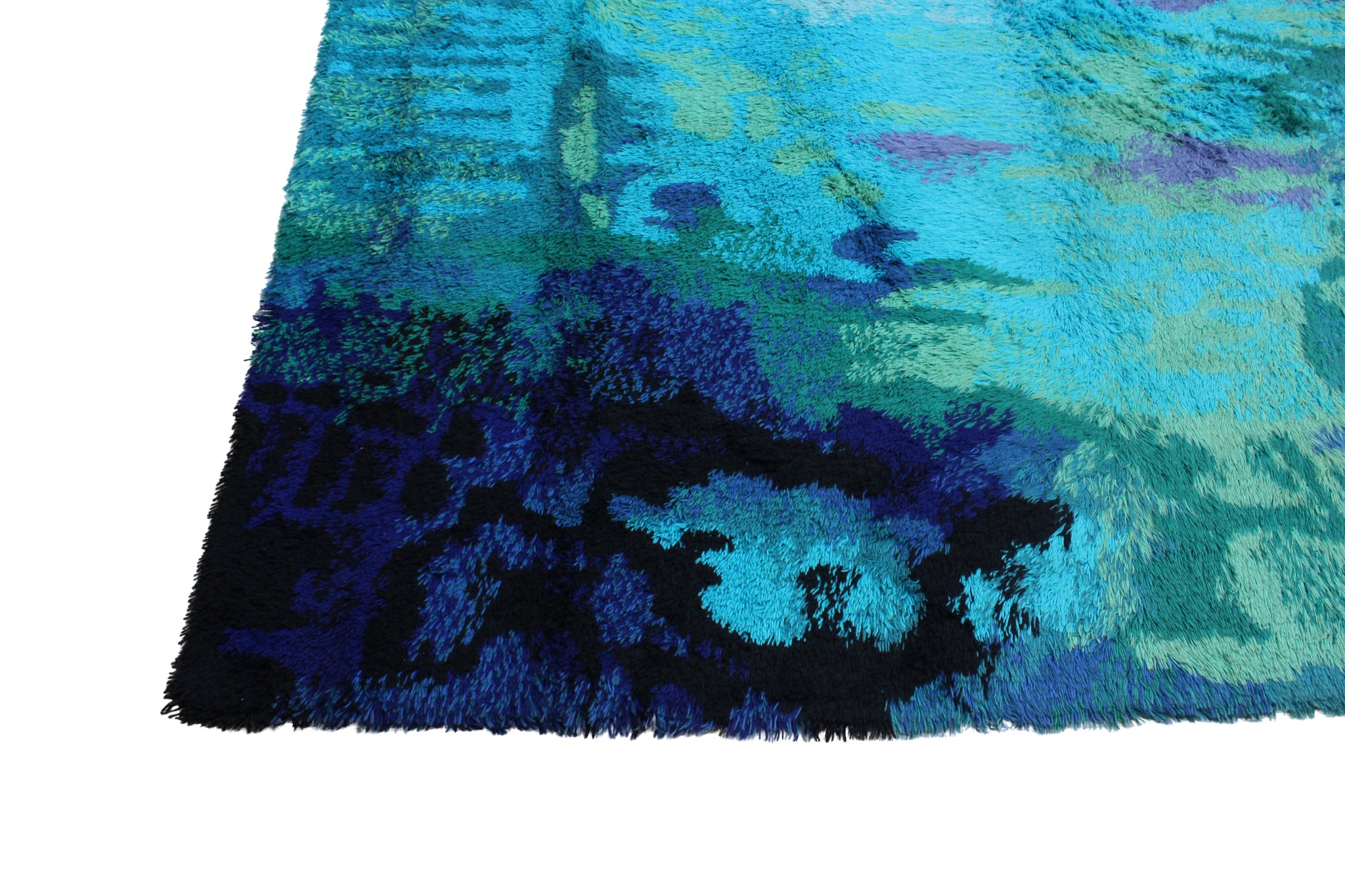 LARGE 1960S NORSK RYA RUG BY AXMINSTER