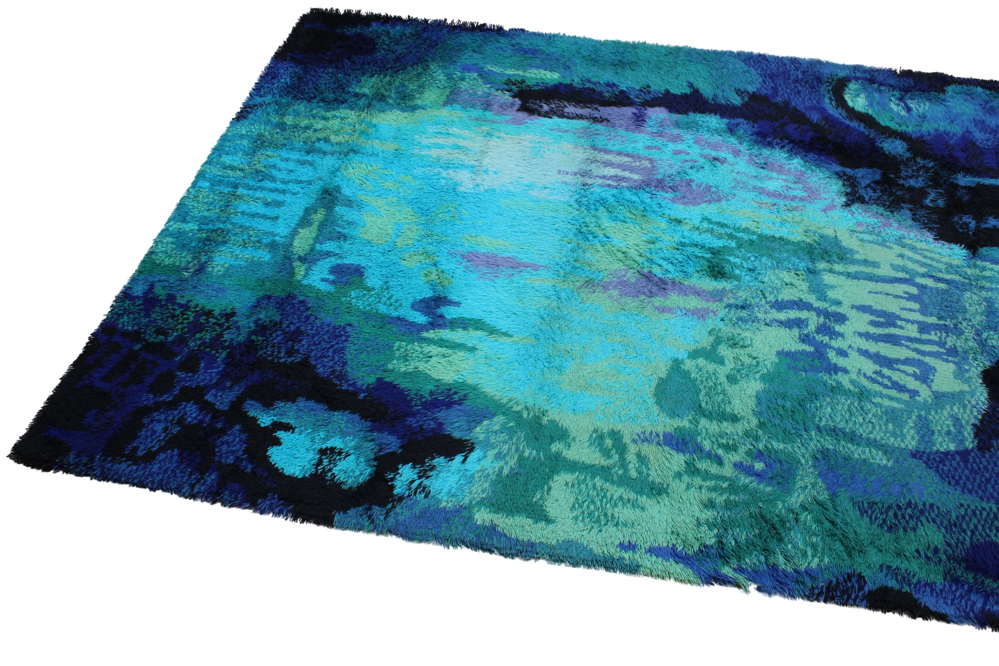LARGE 1960S NORSK RYA RUG BY AXMINSTER