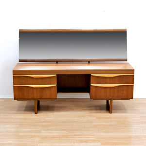 MID CENTURY TEAK VANITY BY AUSTINSUITE FURNITURE