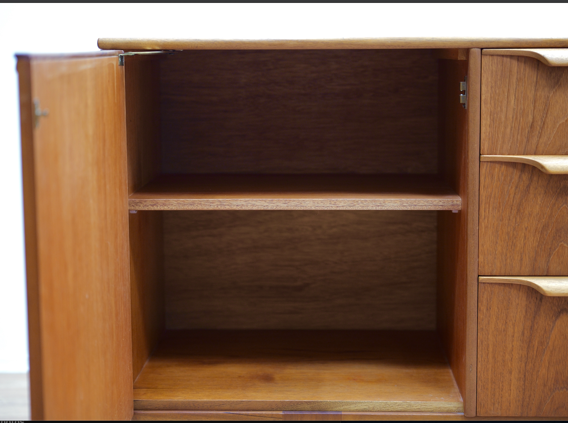 MID CENTURY TEAK CREDENZA BY SUTCLIFFE OF TODMORDEN